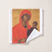 Sainte Anne avec la Vierge Marie (Gant de toilette)