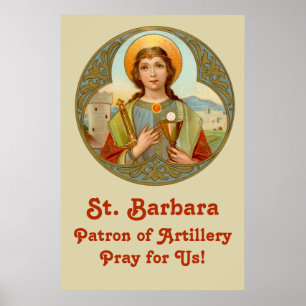 Sainte-Barbe (BK 001) Affiche 24"x36" 2