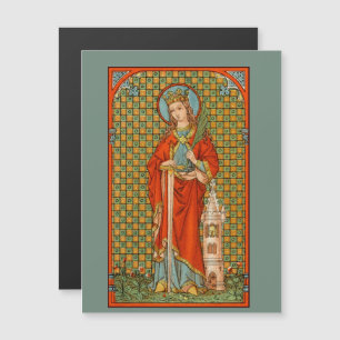 Sainte-Barbe  (JP 01) 4,25"x5,6" Carte postale mag