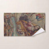 Sainte-Barbe Vierge et martyre (Serviette à main)