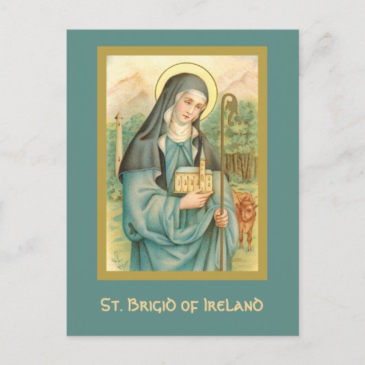 Sainte Brigitte d'Irlande (M 014) Carte postale (Devant)