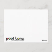 sainte cannoli ! carte postale de parodie humorist (Dos)