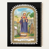 Sainte Catherine d'Alexandrie en robe égyptienne (Dos)