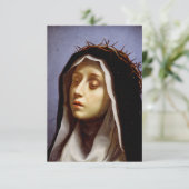 Sainte Catherine de Sienne Invitation (Debout devant)