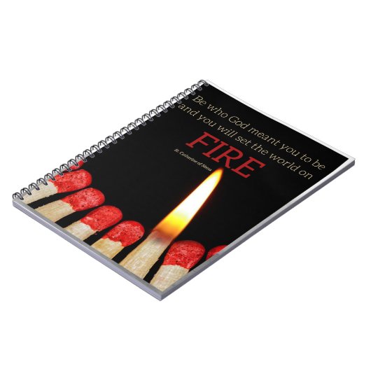 Sainte Catherine de Sienne Journal de prière (Côté gauche)