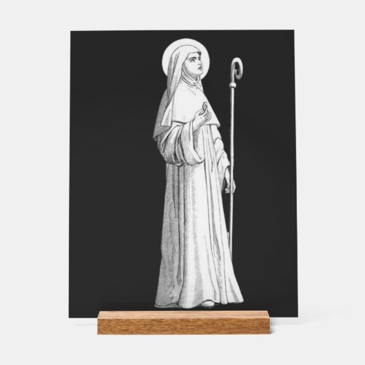 Sainte Catherine de Sienne Vierge (Recto)
