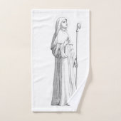 Sainte Catherine de Sienne Vierge (Serviette à main)