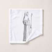 Sainte Catherine de Sienne Vierge (Gant de toilette)