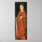 Sainte Catherine - Starck Triptych Poster d'Art fi (Devant)