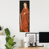 Sainte Catherine - Starck Triptych Poster d'Art fi (Bureau à domicile)