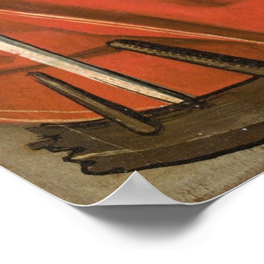 Sainte Catherine - Starck Triptych Poster d'Art fi (Coin)