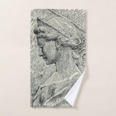 Sainte Cécile vierge et martyre (Serviette à main)