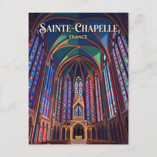 Sainte-Chapelle Frankrijk Briefkaart