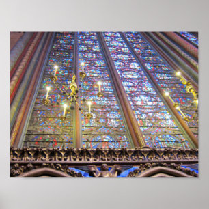 Sainte-Chapelle - Parijs Poster