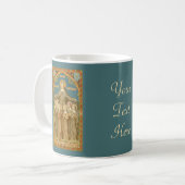 Sainte Claire d'Assise et des Soeurs (SAU27) Mug d (Devant gauche)
