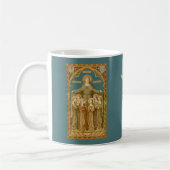 Sainte Claire d'Assise et des Soeurs (SAU27) Mug d (Gauche)
