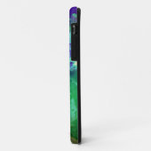 Sainte Croix violet N vert iPhone 5 coque (Dos/Gauche)