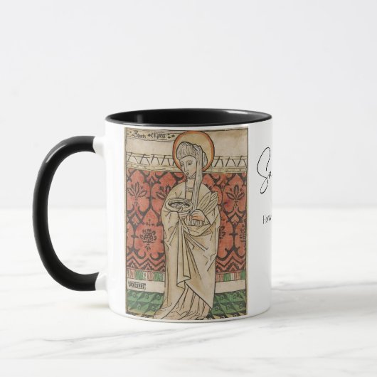 Sainte Élisabeth de Hongrie, Saint Mug catholique (Gauche)