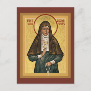 Sainte Elizabeth, nouvelle carte de prière Martryr