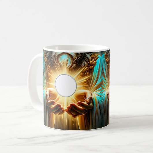 Sainte Eucharistie 2 Mug (Devant gauche)