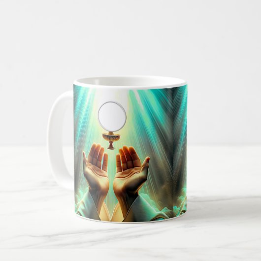 Sainte Eucharistie 3 Mug (Devant gauche)