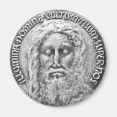 Sainte Face de Jésus Magnet (Devant)