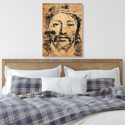 Sainte Face de Jésus toile Imprimer (Insitu(Chambre))