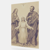 Sainte Famille Jésus, Vierge Marie et Saint Joseph (Angle)