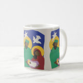 Sainte Famille Noël Mug 3 Prints (Devant droit)