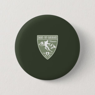 Sainte-Foy-Tarentaise Frankrijk Ronde Button 5,7 Cm
