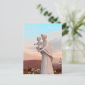 Sainte Marie avec Jésus Carte Postale (Debout devant)