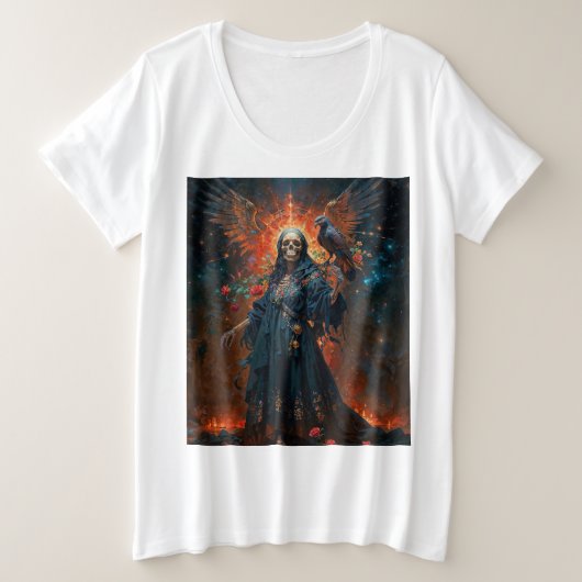 Sainte Mort en robe noire (Design devant)