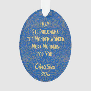 Sainte Philomène avec une ancre (SNV 051) Acryliqu