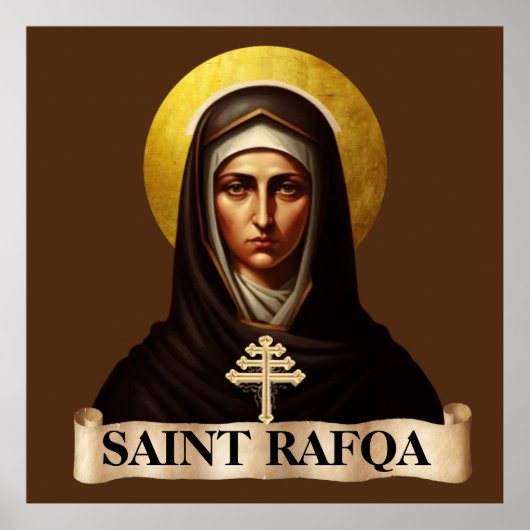 Sainte Rafqa, religieuse maronite, Affiche 40" x 4 (Devant)