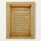 Sainte Rita de Cascia Sainte de l'Impossible Catho (Dos)