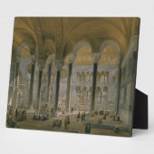 Sainte Sophie, plaque 6 : la nef nord, gravée par (Côté)