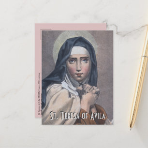 Sainte Thérèse d'Avila (M 008) Carte postale