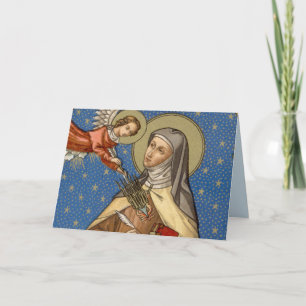 Sainte Thérèse d'Avila (SAU 28) Carte de vœux vie
