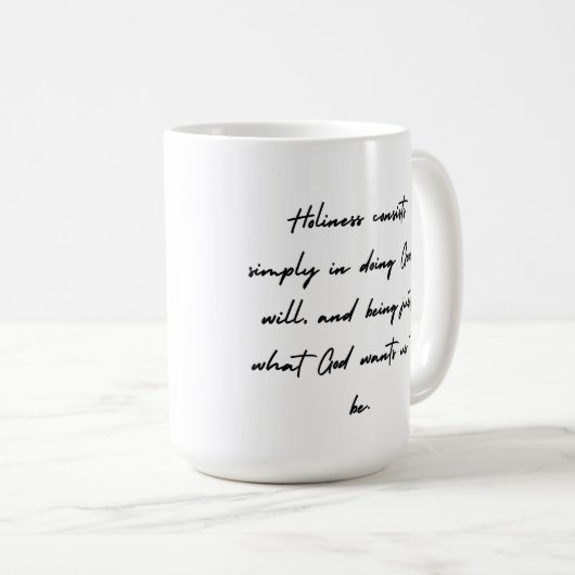 Sainte Thérèse - Mug (Devant droit)