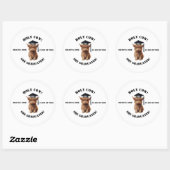 Sainte vache ! Stickers Graduation (Feuille)