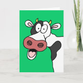 Sainte vache Vous avez 80 ans ! Funny 80e carte d' (Devant)