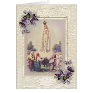 Sainte Vierge Marie Immaculée Coeur Fatima