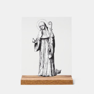 Sainte Walpurga missionnaire anglo-saxon médiéval