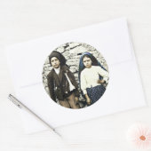 Saints Francisco & Jacinta Marto Canonization Ronde Sticker (Envelop)