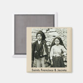 Saints Francisco & Jacinta of Fatima Magneet (Voorkant / Achterkant)