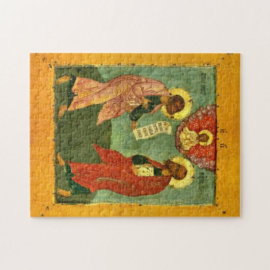 Saints Peter and Paul Orthodox Christian Icon Legpuzzel (Horizontaal)