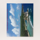 Saipan Mariana Islands.kerstbegroeten Legpuzzel (Verticaal)