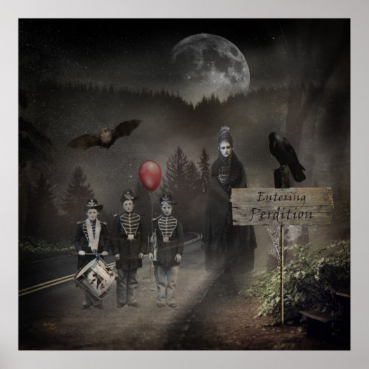 Saisir une affiche murale Perdition (Devant)