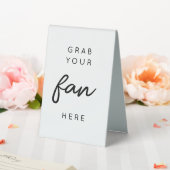 Saisir votre ventilateur ici signe (In SItu (Mariage))