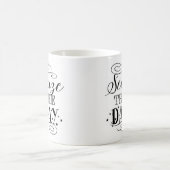 Saisissez le jour - tasse de café de typographie (Centre)